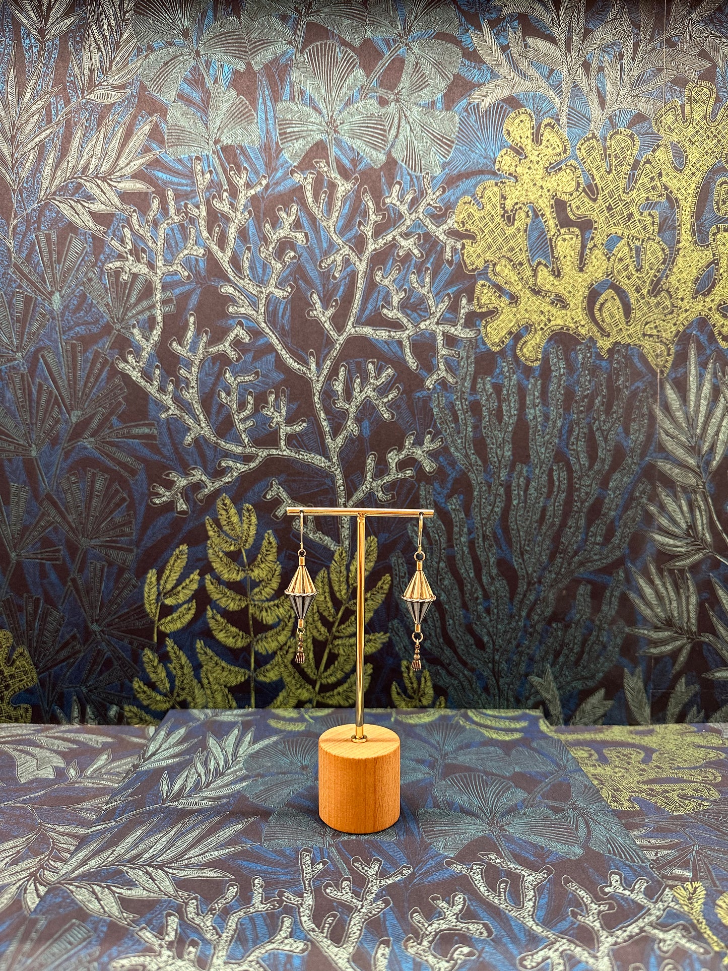 Pendientes rombo ibicenco